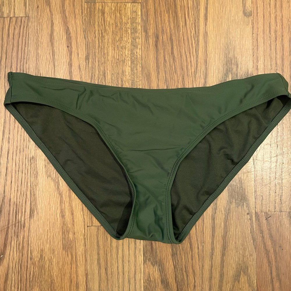 Green bikini bottom